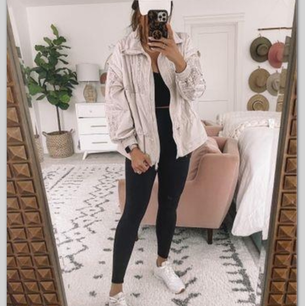 Free People Movement * Oh Hey Applique Jacket - Picture 5 of 11